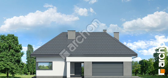 Передній фасад Будинок в жимолості 2 (Г2)