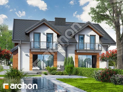 Проект дома ARCHON+ Дом в клематисах (Р2)