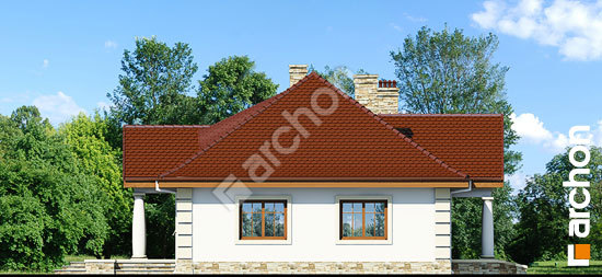 Бочний фасад Будинок під осикою 