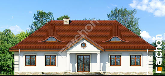 Дворовой фасад Дом под осиной