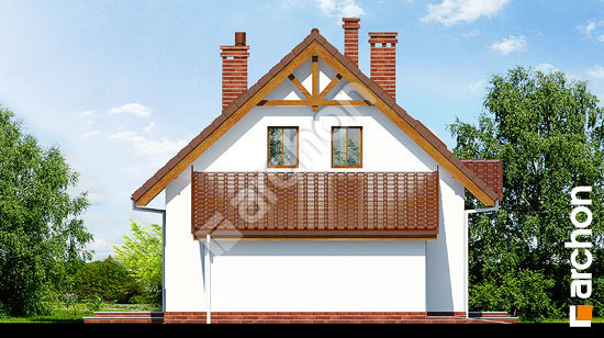 Боковой фасад Дом в землянике 3 (Г)