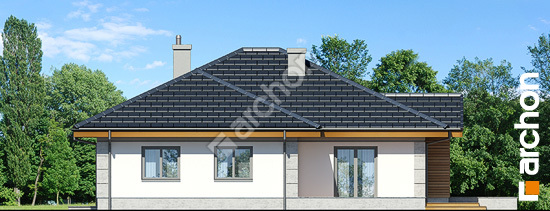 Дворовой фасад Дом в джонагольдах (Т)