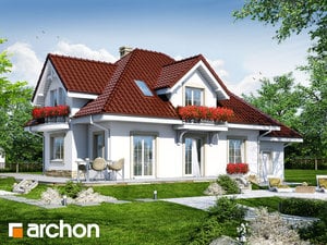 Проект будинку ARCHON+ Будинок в вербенах 3 Вид 2