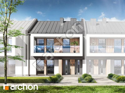 Проект дома ARCHON+ Дом при тракте 3 (Р2С) 