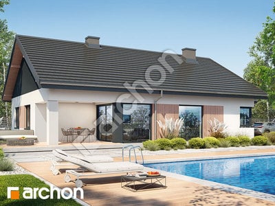 Проект дома ARCHON+ Дом в ренклодах 24 (Г) 