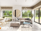 Проект дома ARCHON+ Дом в ренклодах 24 (Г) дневная зона (визуализация 1 вид 2)