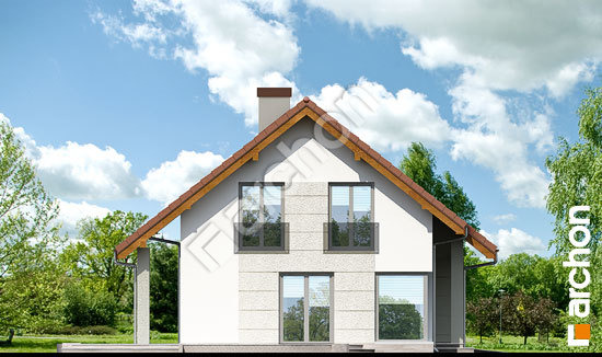 Боковой фасад Дом в вистерии 2 (Т)