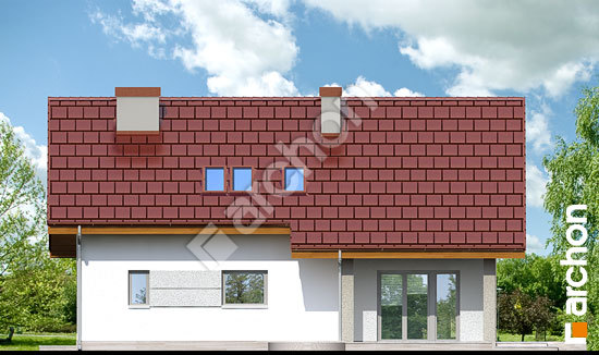 Дворовий фасад Будинок у вістерії 2 (Т)