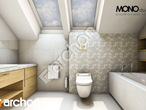 Проект дома ARCHON+ Дом в вистерии 2 (Т) визуализация ванной (визуализация 3 вид 3)