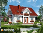 Проект дома ARCHON+ Дом в кориандре вер.2 