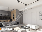 Проект будинку ARCHON+ Будинок в халезіях 2 (Р2Б) денна зона (візуалізація 1 від 5)