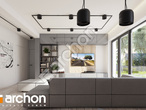 Проект дома ARCHON+ Дом в халезиях 2 (Р2Б) дневная зона (визуализация 1 вид 3)