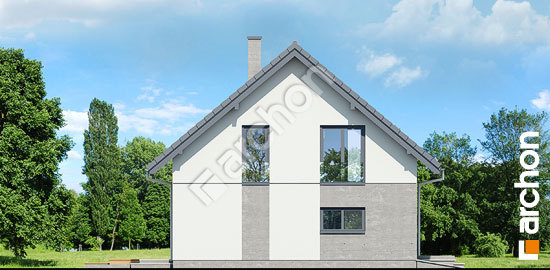 Боковой фасад Дом в аурорах 20 (ГЕ) ВИЭ