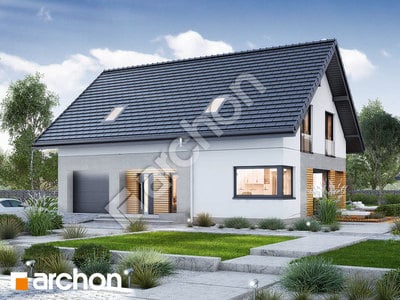 Проект дома ARCHON+ Дом в аурорах 20 (ГЕ) ВИЭ 