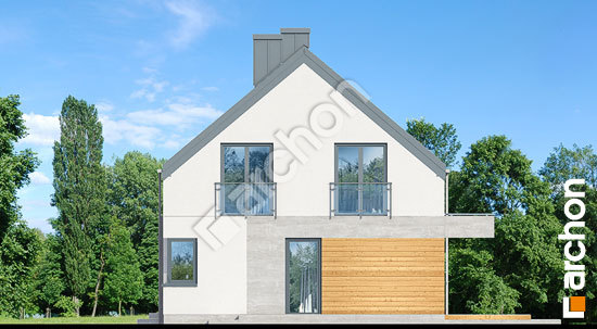 Боковой фасад Дом в малиновках 6