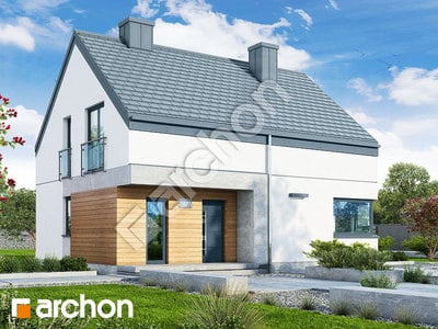 Проєкт будинку ARCHON+ Будинок в малинівці 6 