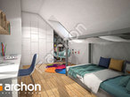 Проект будинку ARCHON+ Будинок в малинівці 6 нічна зона (візуалізація 2 від 3)