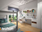 Проект дома ARCHON+ Дом в малиновках 6 ночная зона (визуализация 2 вид 2)