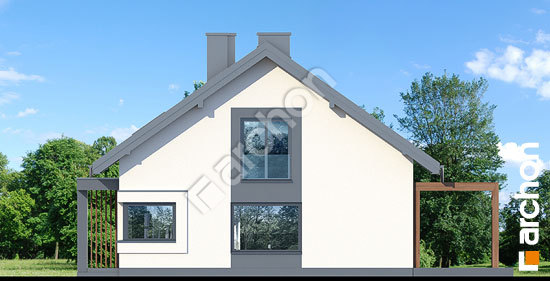 Боковой фасад Дом под красной рябиной 20