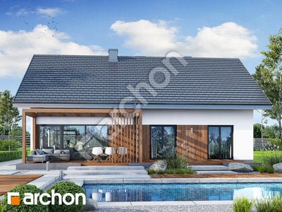 Проект дома ARCHON+ Дом под красной рябиной 20 