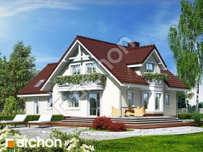 Проект будинку ARCHON+ Будинок в рододендронах 5 (Г2) Вид 2