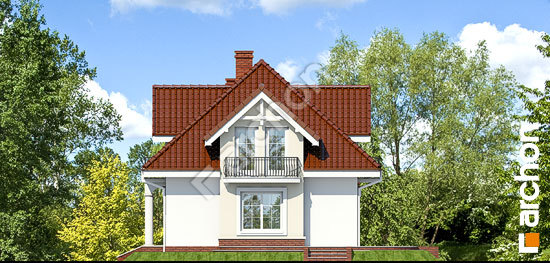 Боковой фасад Дом в вербене (Г2)