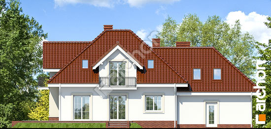 Дворовой фасад Дом в вербене (Г2)