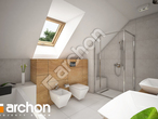 Проект будинку ARCHON+ Будинок в смарагдах (Г2) візуалізація ванни (візуалізація 3 від 3)