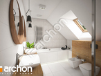 Проект дома ARCHON+ Дом в изумрудах (Г2) визуализация ванной (визуализация 3 вид 1)