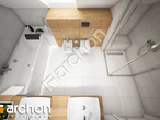 Проект дома ARCHON+ Дом в изумрудах (Г2) визуализация ванной (визуализация 3 вид 4)
