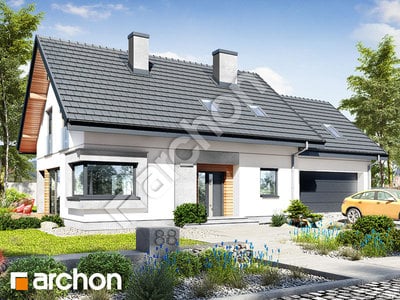 Проєкт будинку ARCHON+ Будинок в смарагдах (Г2) 