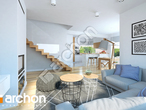 Проект будинку ARCHON+ Будинок в смарагдах (Г2) денна зона (візуалізація 1 від 2)