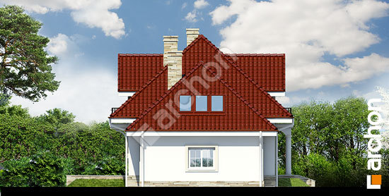 Бочний фасад Будинок у вербені 4