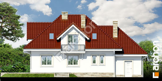 Дворовий фасад Будинок у вербені 4