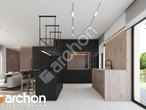 Проект будинку ARCHON+ Будинок в кармазинах (Г2) візуалізація кухні 1 від 1