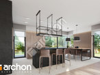 Проект дома ARCHON+ Дом в кармазинах (Г2) визуализация кухни 1 вид 2