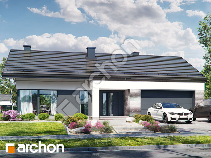 Проект будинку ARCHON+ Будинок в кармазинах (Г2) Вид 1