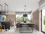 Проект будинку ARCHON+ Будинок в кармазинах (Г2) денна зона (візуалізація 1 від 5)
