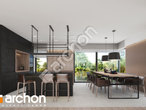 Проект будинку ARCHON+ Будинок в кармазинах (Г2) денна зона (візуалізація 1 від 6)