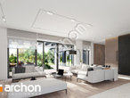 Проект дома ARCHON+ Дом в кармазинах (Г2) дневная зона (визуализация 1 вид 3)