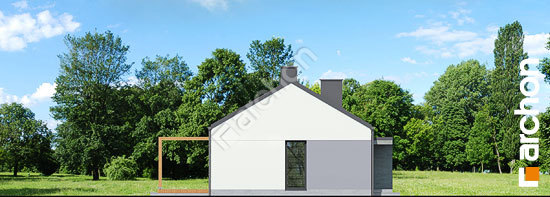 Боковой фасад Дом в коручках 3 (Б)