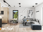 Проект будинку ARCHON+ Будинок в коручках 3 (Б) денна зона (візуалізація 1 від 5)