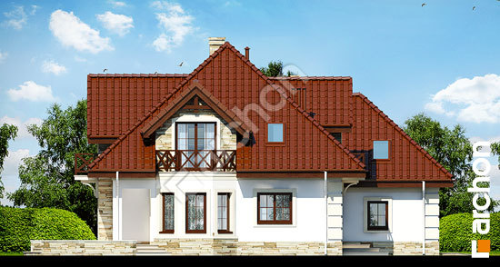 Боковой фасад Дом в нагетках 3