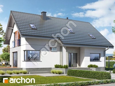 Проект дома ARCHON+ Дом в брунерах 2 (П)