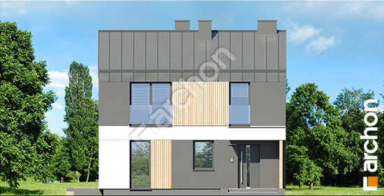 Передній фасад Будинок в еверніях вер.2