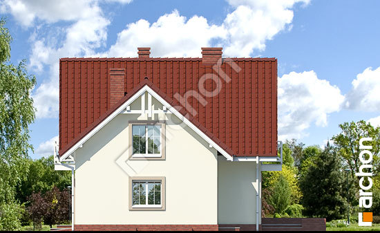 Боковой фасад Дом в рододендронах 2 (П)