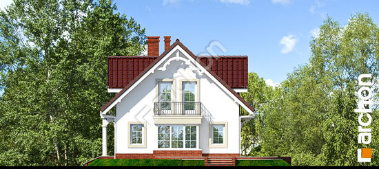 Боковой фасад Дом в вербене 2 (Г2)