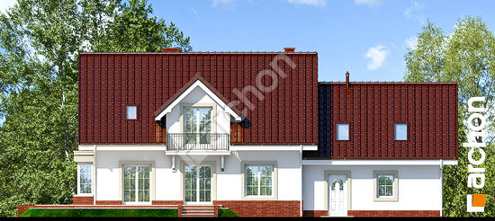 Дворовий фасад Будинок у вербені 2 (Г2)