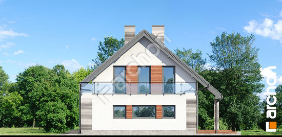 Бочний фасад Будинок під ацеролею (Г2)