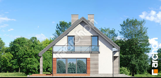 Бочний фасад Будинок під ацеролею (Г2)